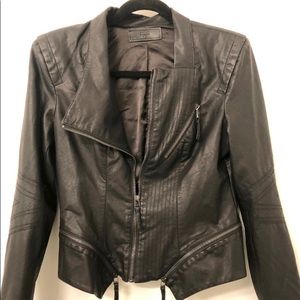 Blank NYC Vegan Leather Moto Jacket